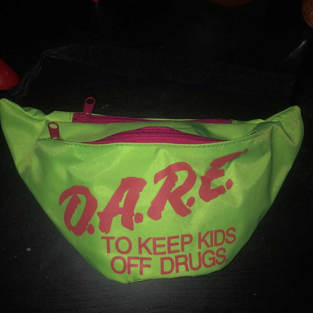 DARE Fanny pack  Neon Yellow and Pink